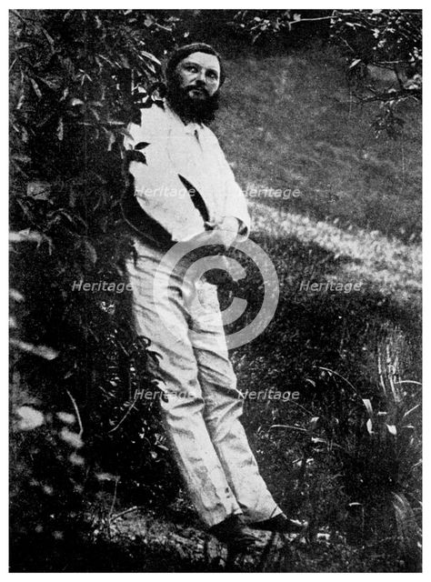 Gustave Courbet, French artist, 19th century (1956). Artist: Unknown