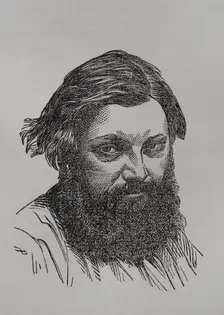 Gustave Courbet (Jean Désiré Gustave Courbet) (1819-1877), French painter, 1871. Creator: Unknown