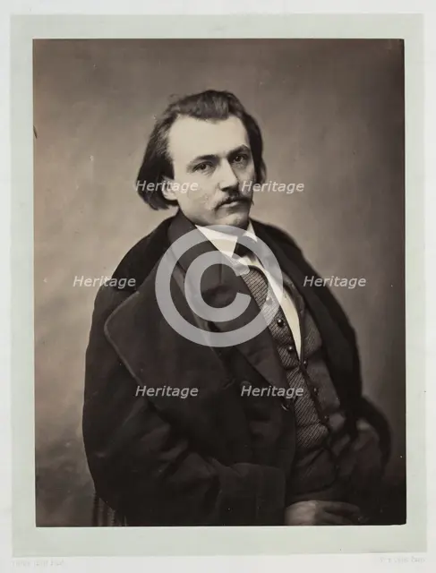 Gustave Doré, 1860. Creator: Pierre Petit (French, 1832-1909).