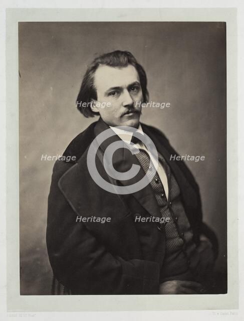 Gustave Doré, 1860. Creator: Pierre Petit (French, 1832-1909).