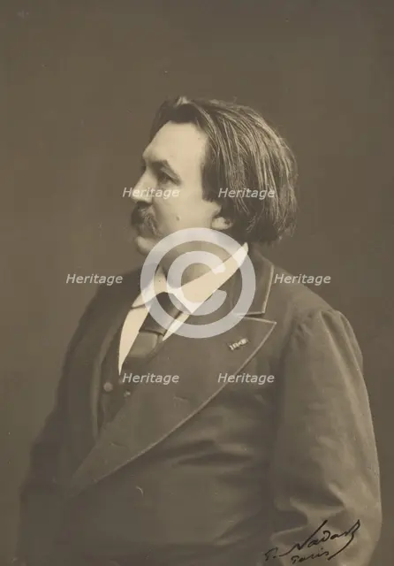 Gustave Doré, negative 1875-1883; print about 1900. Creator: Paul Nadar.