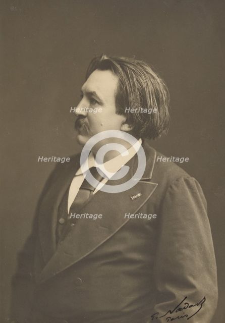 Gustave Doré, negative 1875-1883; print about 1900. Creator: Paul Nadar.