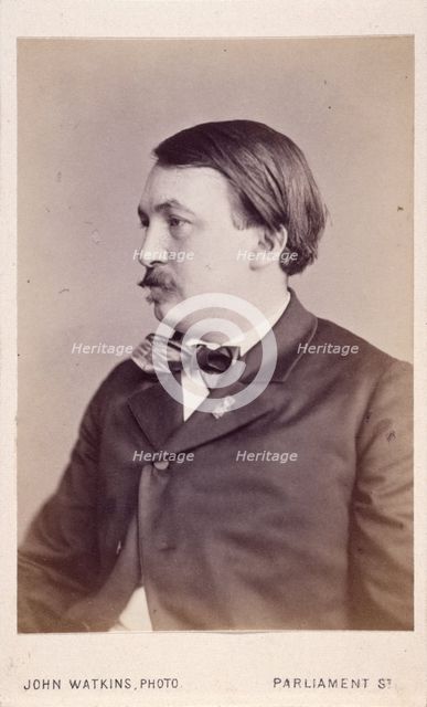 Gustave Doré, c1856. Creator: John Watkins.