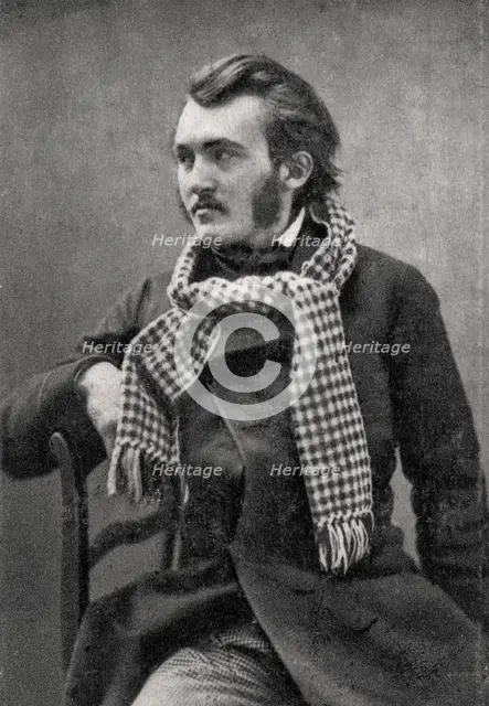 Gustave Dore, French artist, engraver and illustrator, 1863. Artist: Unknown