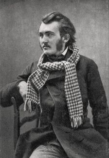 Gustave Dore, French artist, engraver and illustrator, 1863