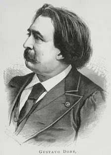 Gustave Doré, (Paul Gustave Doré) (1832-1883), French artist, painter and illustrator. Creator: Arturo Carretero y Sánchez