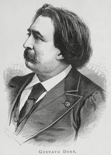 Gustave Doré, (Paul Gustave Doré) (1832-1883), French artist, painter and illustrator. Creator: Arturo Carretero y Sánchez