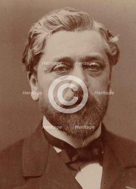 Gustave Eiffel (1832-1923), c. 1890. Creator: Photo studio Nadar.