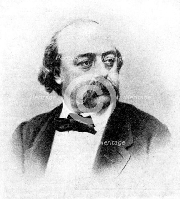 'Gustave Flaubert', Author of Madame Bovary, 1923.Artist: Rischgitz Collection