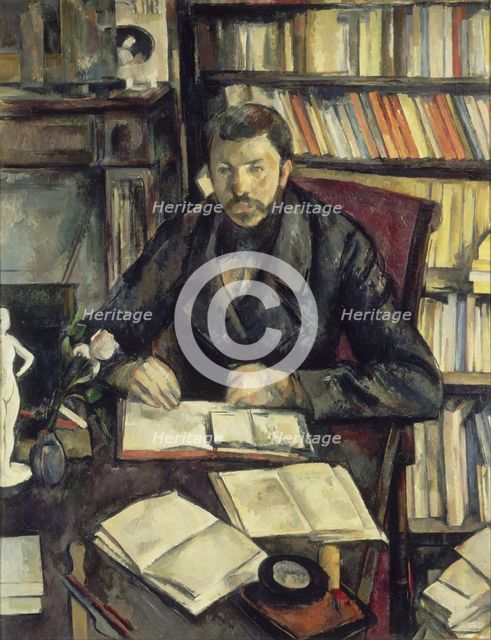 Gustave Geffroy, 1895-1896. Artist: Cézanne, Paul (1839-1906)
