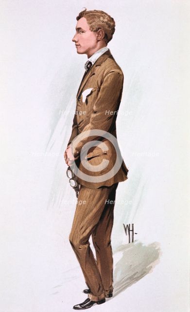 Gustave Hamel, British aviation pioneer, 1913.  Creator: Unknown.