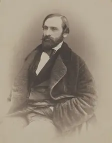 Gustave Naguet, publiciste, 1855-1859. Creator: Nadar