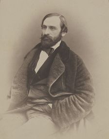 Gustave Naguet, publiciste, 1855-1859. Creator: Nadar