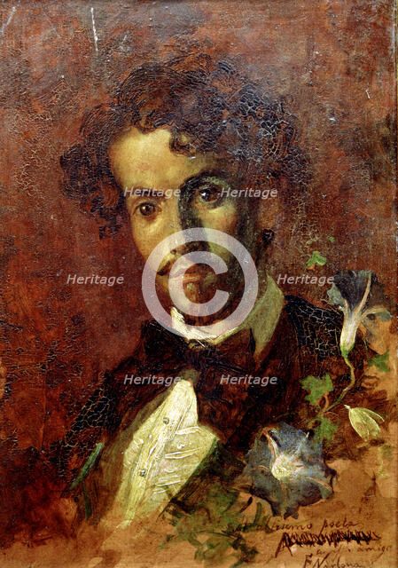 Gustavo Adolfo Becquer (1836-1870), Spanish writer and poet.