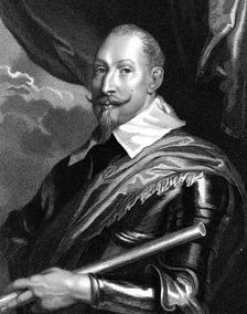 Gustavus Adolphus, 17th century King of Sweden, c1835