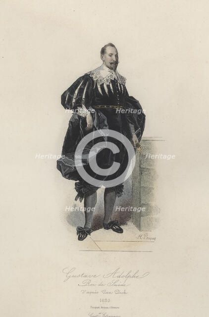 Gustavus Adolphus, king of Sweden (Stockholm, 1594-Lützen, 1632). He took part in the 30 Years Wa…