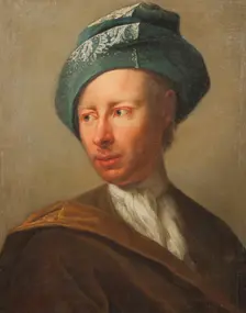 Gustaf Abraham Piper (1692-1761), major general, governor of Ostrobothnia, early-mid 18th century. Creator: Gottfried Danhauer