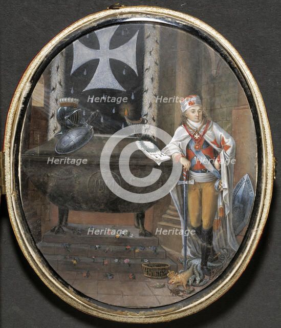 Gustaf Adolf Reuterholm (1756-1813), baron, lord of the upper chamber..., late 18th century. Creator: Anton Oechs.