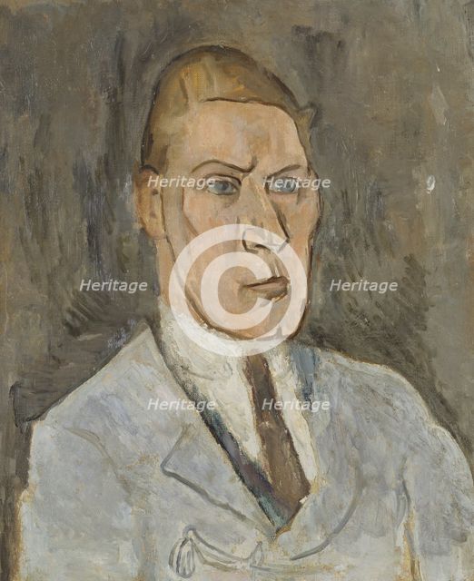Gustaf Hellström, 1882-1953, writer, 1913. Creator: Nils Dardel.