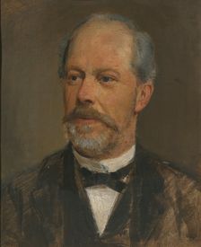 Gustaf Jakob Edelstam (1831-1892), Doctor of law, Governor of Kalmar..., c1870s. Creator: Edvard Perseus