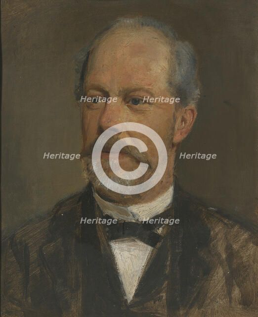 Gustaf Jakob Edelstam (1831-1892), Doctor of law, Governor of Kalmar..., c1870s. Creator: Edvard Perseus.