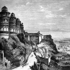 Gwalior c1891. Creator: James Grant