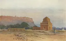 Gwalior Fort Before Sunrise c1880 (1905). Creator: Alexander Henry Hallam Murray