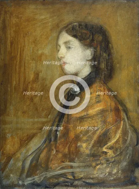 'Gwen John', (1876-1939), 1901. Creator: Ambrose McEvoy.