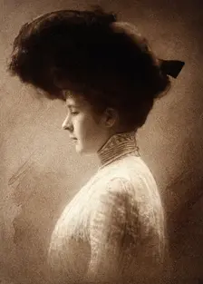 Gwendoline Syrie Maud Wellcome (née Barnardo), Syrie Maugham, 1903. Creator: Nitscher