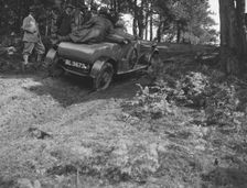 GWK fitted with tyre chains at a demonstration event, Frensham Common, Surrey, 1922. Artist: Bill Brunell