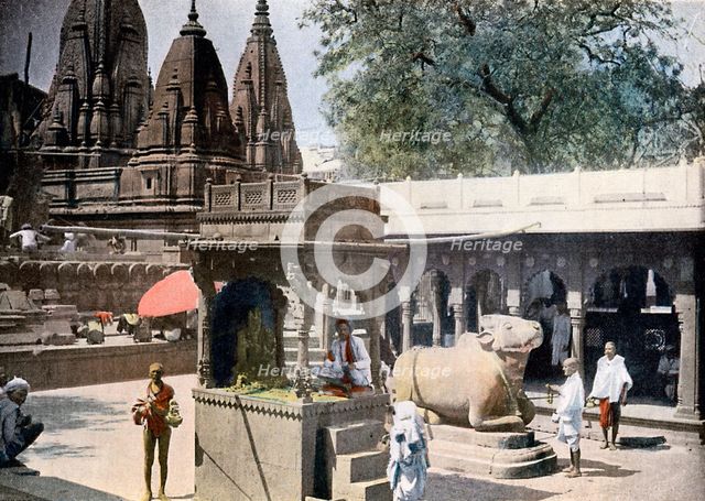 Gyan Bapi (Well of Knowledge), Varanasi, India, c1890. Artist: Unknown