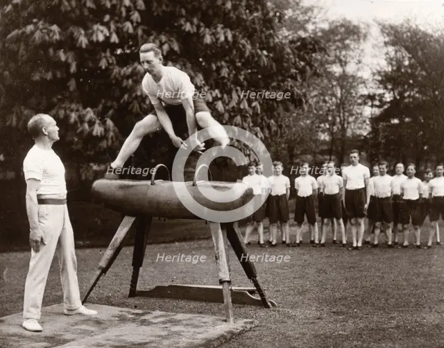 Gym class, 1933. Artist: Unknown