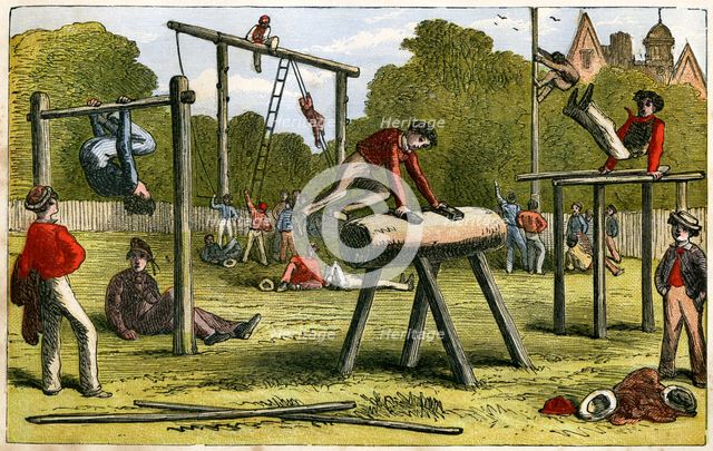 Gymnastics, 19th century(?). Artist: Unknown