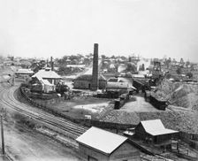 Gympie Phoenix Prospector mine, 1894. Creator: Poul C Poulsen