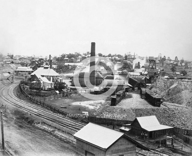 Gympie Phoenix Prospector mine, 1894. Creator: Poul C Poulsen.
