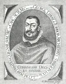 György Lippay, Archbishop of Esztergom, 1652, (1895). Creator: E Widerman
