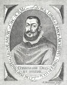 György Lippay, Archbishop of Esztergom, 1652, (1895). Creator: E Widerman