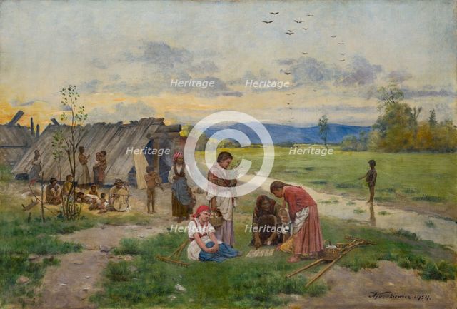 Gypsies, 1924. Creator: Antoni Kozakiewicz.