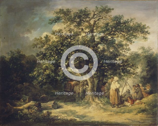 Gypsies, c. 1800. Creator: Morland, George (1736-1804).