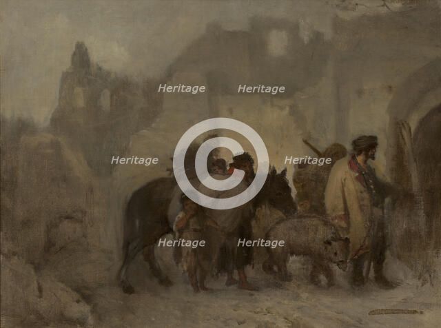 Gypsies, c1873. Creator: Aleksander Kotsis.