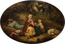 Gypsies In A Landscape, 1804. Creator: Moses Haughton