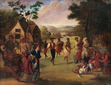 Gypsies Merrymaking, 1840-1850. Creator: Unknown