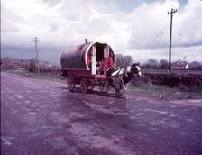 Gypsy caravan, Ireland, c1955. Creator: Arthur Charles Kirby Ware