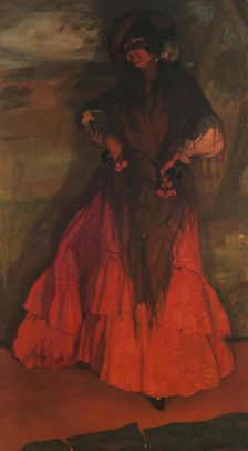 Gypsy. Creator: Zuloaga y Zabaleto, Ignacio (1870-1945)