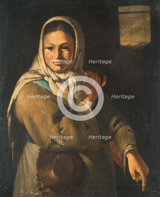 Gypsy girl. Creator: Cipper, Giacomo Francesco (1664-1736).