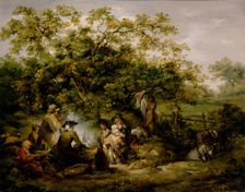 Gypsy Encampment, between 1790 and 1804. Creator: George Morland