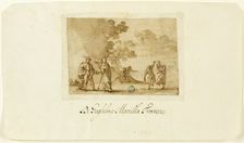 Gypsy Women and Young Men in Landscape, n.d