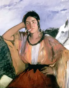Gypsy with cigarette 1862. Artist: Edouard Manet