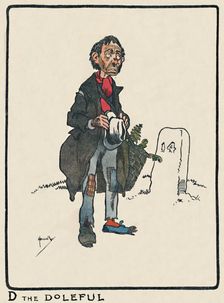 D the Doleful 1903. Artist: John Hassall