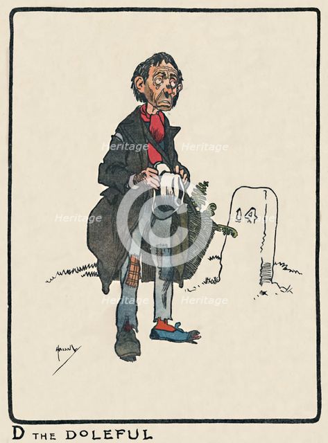 'D the Doleful', 1903. Artist: John Hassall.